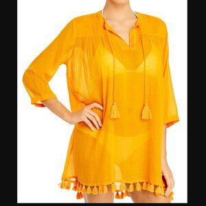 Roller Rabbit Serafina Tasseled Cover Up Tunic-NEW